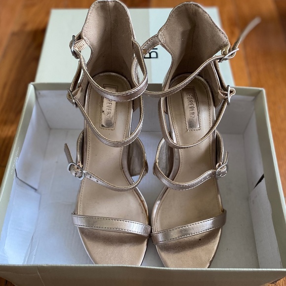 Rose Gold Heels - Picture 1 of 4